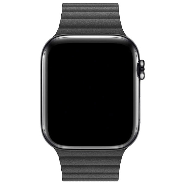 Ремень Apple Watch 38 / 40 мм Loop Черный Leather photo 3