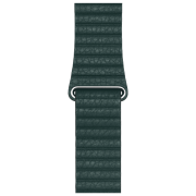 Curelușă Apple Watch 42 / 44 mm Loop Green Leather