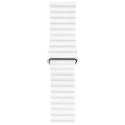 Curelușă Apple Watch 42 / 44 mm Loop White Leather