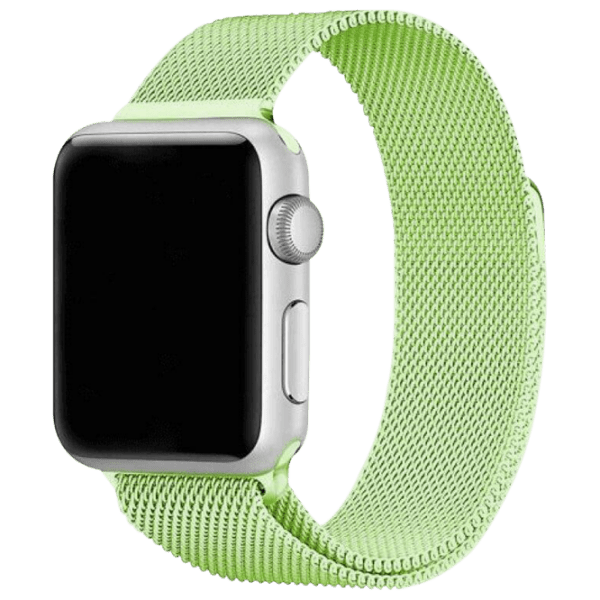 Ремень Apple Watch 42 / 44 мм Milanese Loop Мятный Steel photo 1