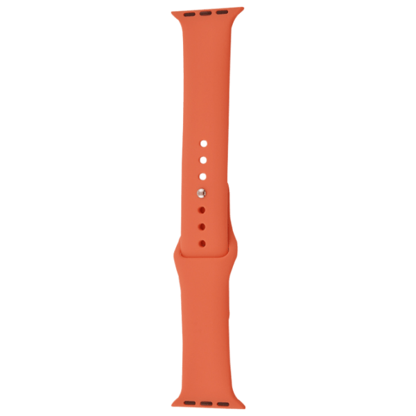 Ремень Apple Watch 42 / 44 мм S / M & M / L Оранжевый Силикон photo 1
