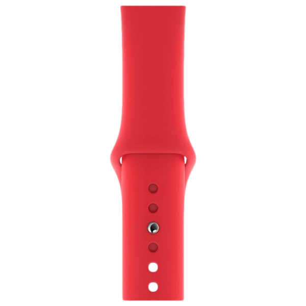 Ремешок Apple Watch 38/ 40 мм S/ M & M/ L Begonia red Силикон, 38/ 40 мм photo 1