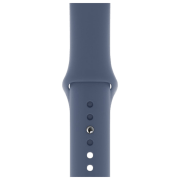 Curelușă Apple Watch 42 / 44 mm S / M & M / L Blue Silicon
