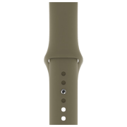 Curelușă Apple Watch 38 / 40 mm S / M & M / L Khaki Silicon