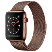 Curelușă Apple Watch 42 / 44 mm Milanese Loop Bronze Steel