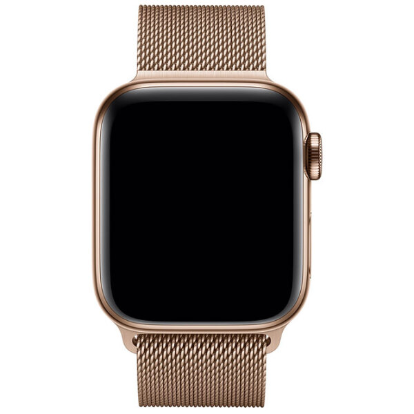 Ремень Apple Watch 38 / 40 мм Milanese Loop Золотой Steel photo 2