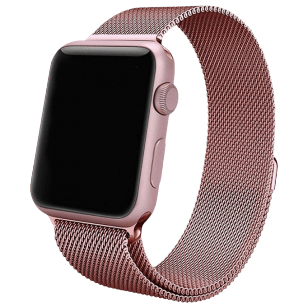 Curelușă Apple Watch 42 / 44 mm Milanese Loop Rose Steel photo 1