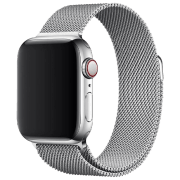 Curelușă Apple Watch 42 / 44 mm Milanese Loop Silver Steel