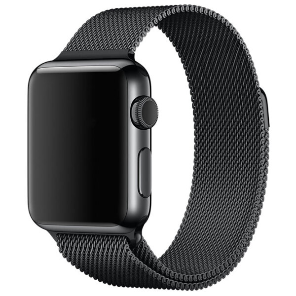 Ремень Apple Watch Apple Milanese Loop Черный Steel photo 2