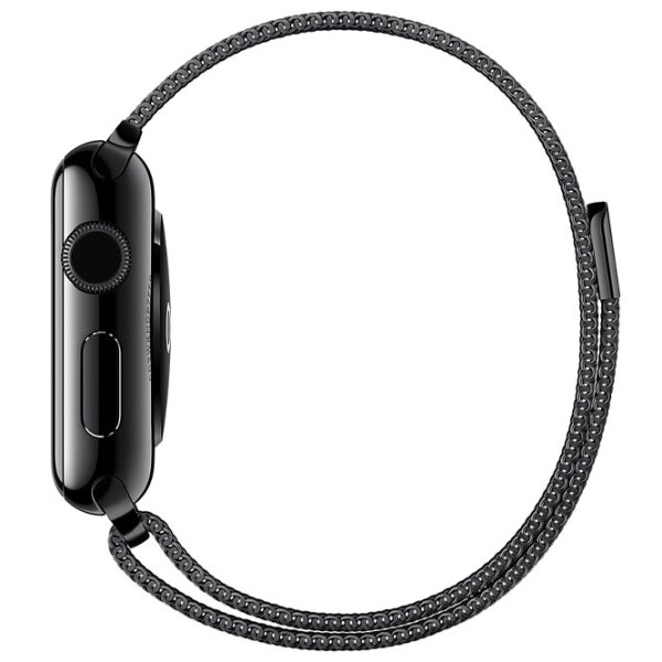 Ремень Apple Watch Apple Milanese Loop Черный Steel photo 4
