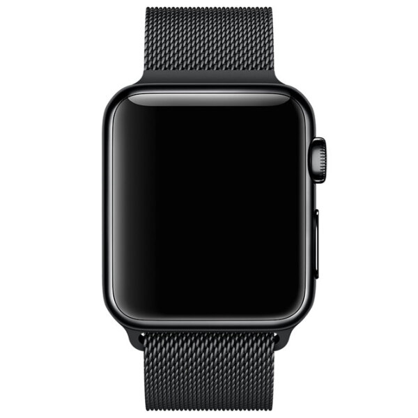 Ремень Apple Watch Apple Milanese Loop Черный Steel photo 5