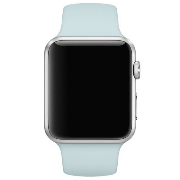 Curelușă Apple Watch 38 / 40 mm S / M & M / L Turquoise Silicon photo 2