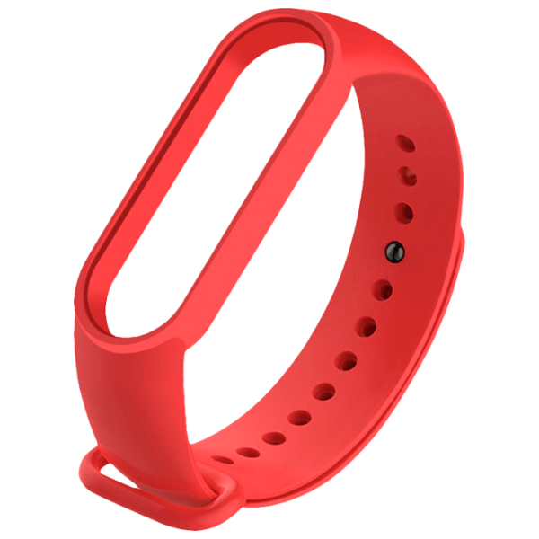 Curelușă Xiaomi Mi Band 6 Ncase 81013-008 Red Silicon photo 1
