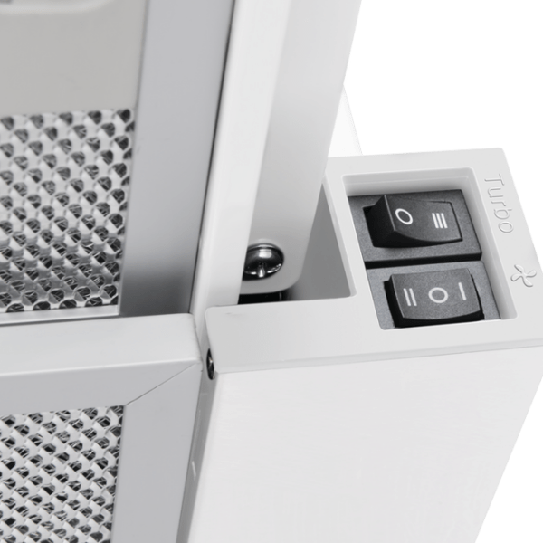 Hotă Hansa OTP6233WH White 60 cm, Recirculare, 350 m³/h photo 3