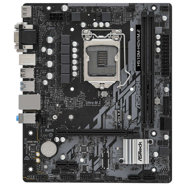 Материнская плата ASRock H510M-HDV mATX  photo 1
