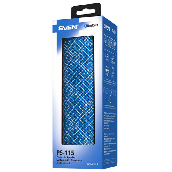 Boxă portabilă Sven PS-115 Blue 10 W photo 6
