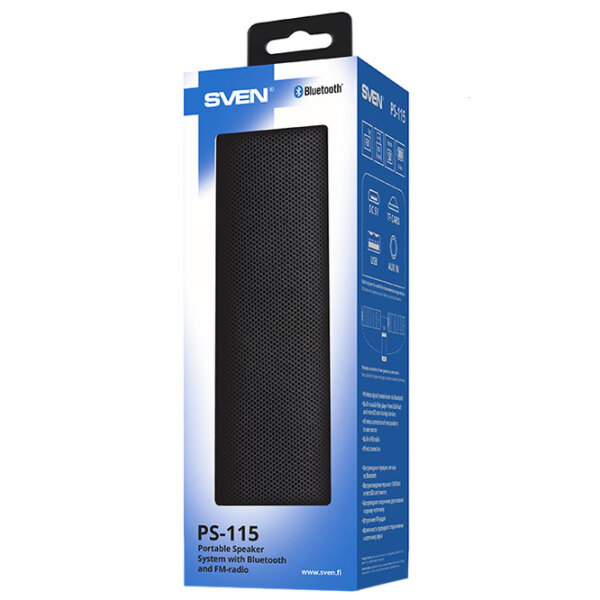 Boxă portabilă Sven PS-115 Black 10 W photo 6