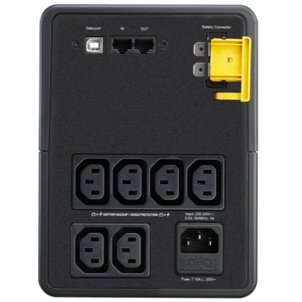 UPS APC Back-UPS (650/ 1200VA) Black  photo 4