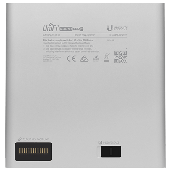 Сетевое хранилище Ubiquiti UniFi Cloud Key G2 UCK-G2-PLUS Серебристый  photo 7