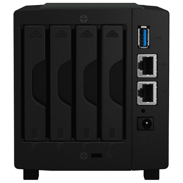 DiscStation Synology DS419slim Black  photo 4