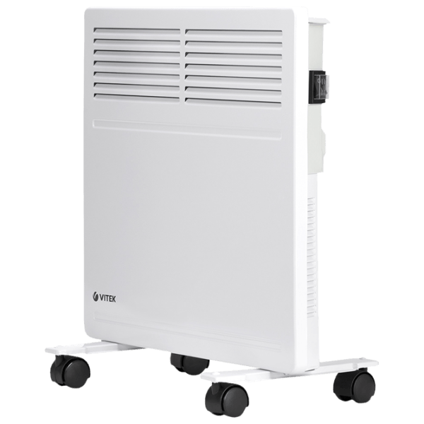 Convector Vitek VT-2175 White 15 m², 800 W, Mecanic, Pe podea photo 1