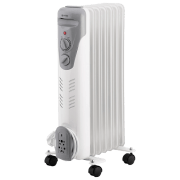 Масляный обогреватель Vitek VT-1708 Белый 20 м&sup2;, 1500 Вт, 7 секций