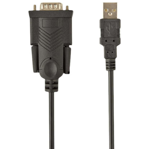 Кабель Gembird UAS-DB9M-02 USB Type-A/ DB9M Черный  photo 1