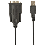 Кабель Gembird UAS-DB9M-02 USB Type-A/ DB9M Черный 