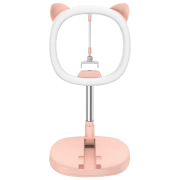 Lampă circulară Remax Live-Stream Holder Pink 
