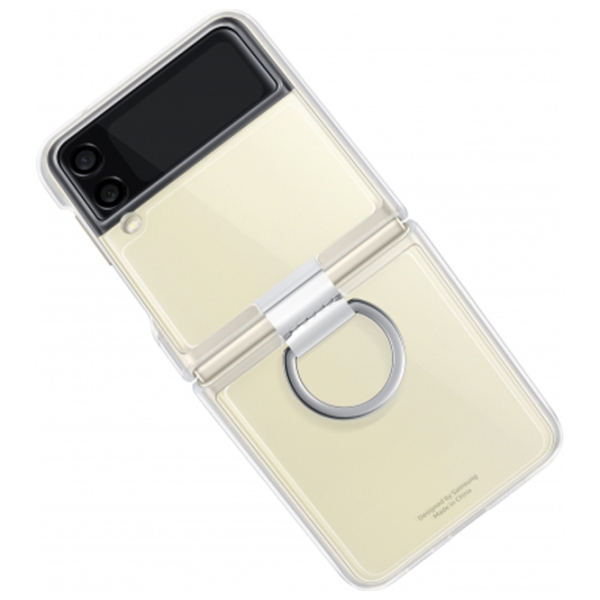Husă pentru smartphone Samsung Galaxy Flip3 Transparent Samsung, Silicon, Back photo 3