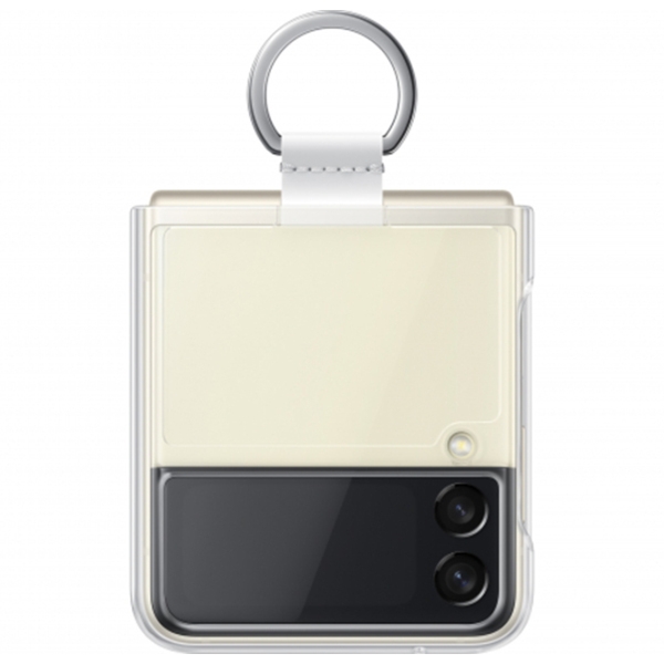 Husă pentru smartphone Samsung Galaxy Flip3 Transparent Samsung, Silicon, Back photo 4