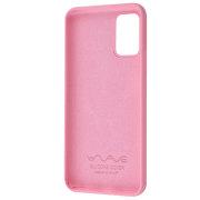 Husă pentru smartphone Samsung Galaxy A02s (Silicone) Light Pink WAVE, TPU, Back