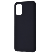 Husă pentru smartphone Samsung Galaxy A02s (Silicone) Black WAVE, TPU, Back