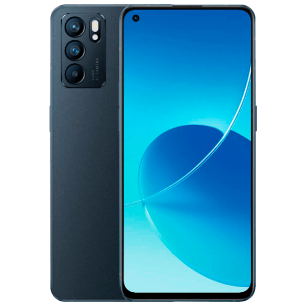 Oppo Reno 6 128 ГБ Stellar Черный 6.43" | 64 Мп | 8 ГБ | Dual SIM photo 1