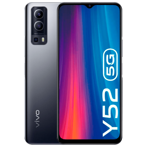 Vivo Y52 5G 128 ГБ Графитовый Черный 6.58" | 48 Мп | 4 ГБ | Dual SIM photo 1