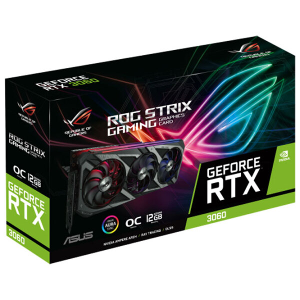 Видеокарта Asus GeForce RTX 3060 ROG Strix Gaming OC V2 12 ГБ  photo 9