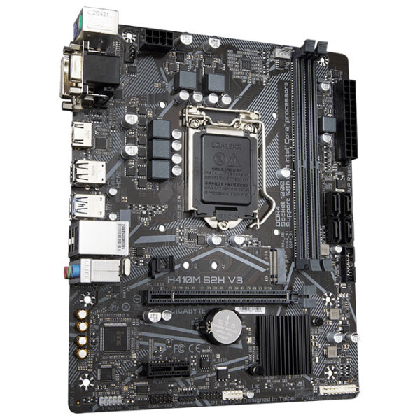Материнская плата Gigabyte H410M S2H V3 1.0 mATX  photo 2