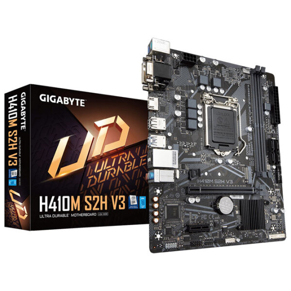 Материнская плата Gigabyte H410M S2H V3 1.0 mATX  photo 4