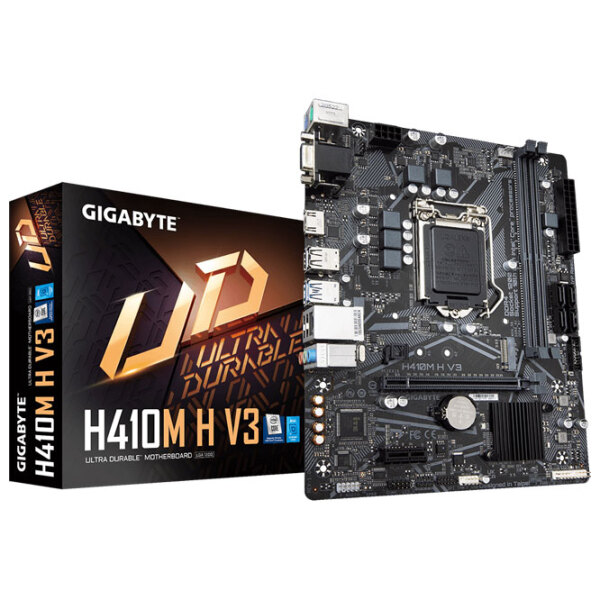 Материнская плата Gigabyte H410M H V3 1.0 mATX  photo 4