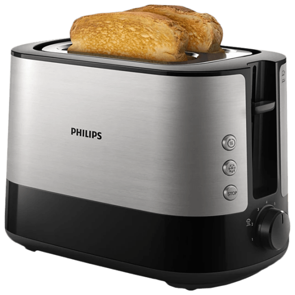 Toster Philips HD2637/ 90 Inox 950&nbsp;W, Numărul de grade de prăjire: 7 photo 1
