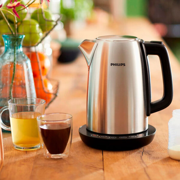 Электрочайник Philips HD9359/ 90 Нержавеющая сталь 2200 Вт, 1.7 л, Внутреннее покрытие: Нержавеющая сталь photo 6