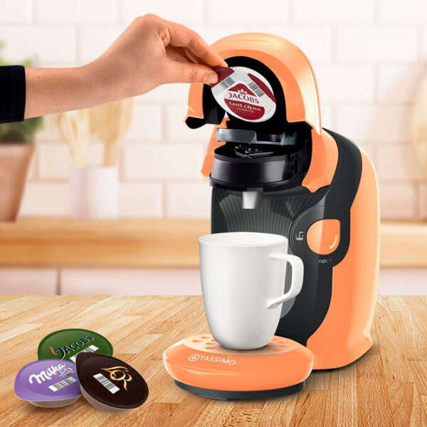 Cafetieră Bosch TAS1106 Peach 1400 W, 0.7 l,  photo 4