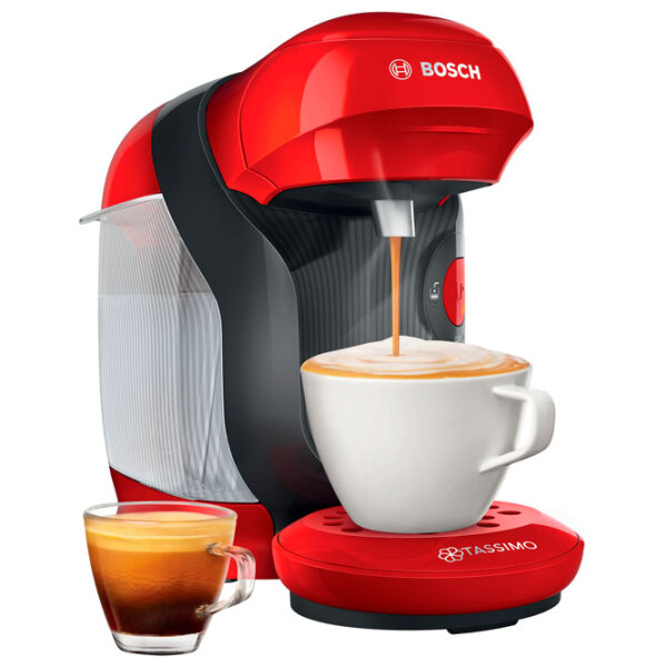 Aparat de cafea Bosch TAS1103 Red 1400 W, 0.7 l,  photo 2