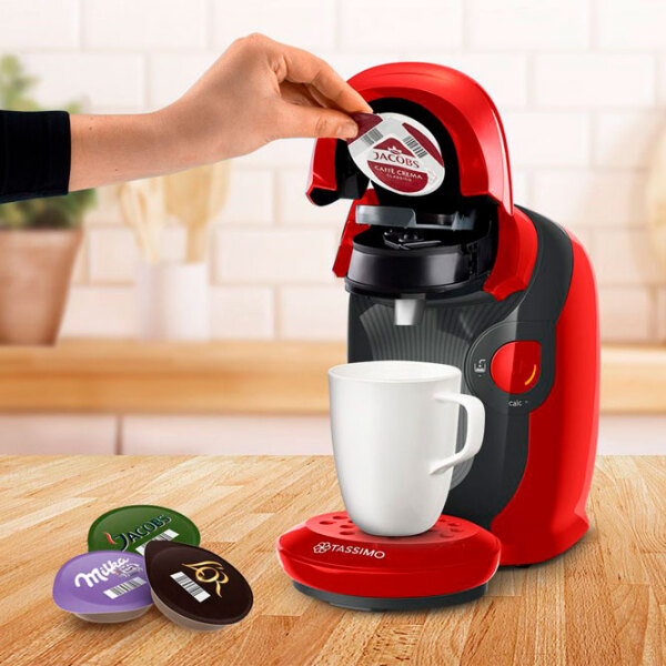 Aparat de cafea Bosch TAS1103 Red 1400 W, 0.7 l,  photo 3