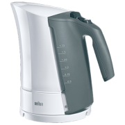 Ceainic electric Braun WK300 White 2200 W, 1.7 l, Material interior: Plastic