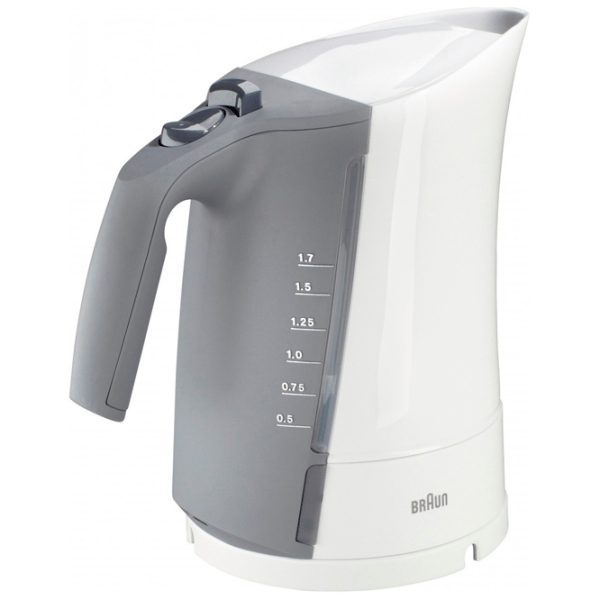 Ceainic electric Braun WK300 White 2200 W, 1.7 l, Material interior: Plastic photo 4