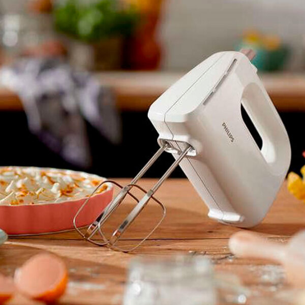 Mixer Philips HR3705/ 00 White 300 W, Numărul de viteze: 5, Regim turbo photo 5