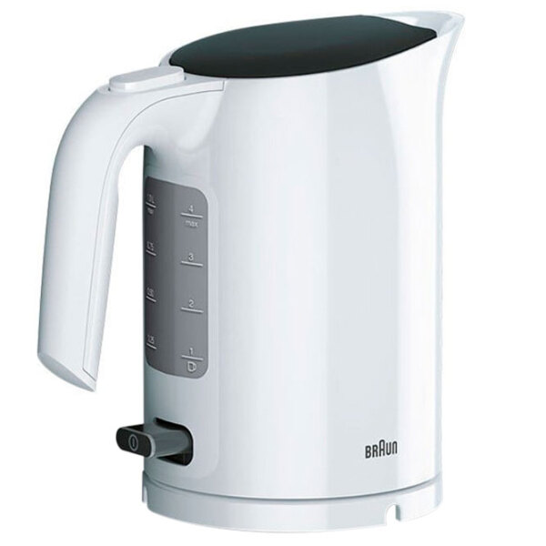 Ceainic electric Braun WK3000WH White 2200 W, 1&nbsp;l, Material interior: Plastic photo 2