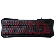 Tastatură Marvo K621 Black Gaming, Cu fir