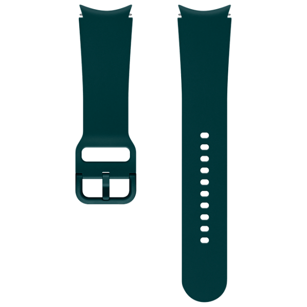 Ремень Samsung Galaxy Watch 4 Strap Sport Band (20 мм, M/ L) Зелёный Фторэластомер photo 1
